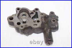 1948-50 Harley-Davidson Panhead Motor Oil Feed Pump Body & 3 Gears