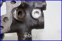 1948-50 Harley-Davidson Panhead Motor Oil Feed Pump Body & 3 Gears