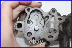 1948-50 Harley-Davidson Panhead Motor Oil Feed Pump Body & 3 Gears