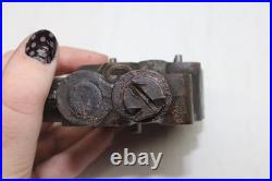 1948-50 Harley-Davidson Panhead Motor Oil Feed Pump Body & 3 Gears