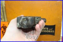 1950-52 Harley-Davidson Panhead Motor Oil Feed Pump Cover Gears