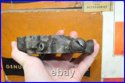 1950-52 Harley-Davidson Panhead Motor Oil Feed Pump Cover Gears