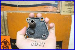 1950-52 Harley-Davidson Panhead Motor Oil Feed Pump Cover Gears