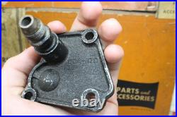 1950-52 Harley-Davidson Panhead Motor Oil Feed Pump Cover Gears