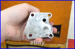 1950-52 Harley-Davidson Panhead Motor Oil Feed Pump Cover Gears