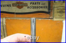 1950-52 Harley-Davidson Panhead Motor Oil Feed Pump Cover Gears