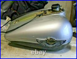 2003 Harley Davidson FLHTC 100th Anniversary Gas Tank Fuel Pump Emblems