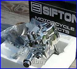 Chrome Sifton Oil Pump 1973-1991 Harley Big Twin Shovelhead Evolution Motor FXST