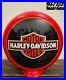 HARLEY DAVIDSON Motorcycles Reproduction 13.5 Gas Pump Globe (Red Body)