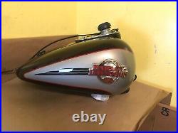 Harley Davidson 07 Ultra Classic FLHTCUI Fuel Tank with Fuel Pump Complete 15k