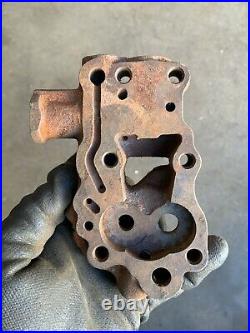 Harley Davidson 1965-1967 Big Twin Panhead Shovelhead Cast Iron Oil Pump