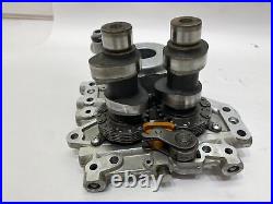 Harley-Davidson 2001 Dyna Wide Glide Camshaft Plate Assembly Oil Pump Camshafts