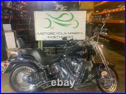 Harley Davidson Flstf Fat Boy Softail 2014 103 Rear Abs Pump & Brake Lines Bk504