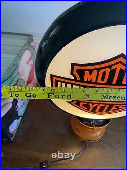 Harley Davidson Gas Pump Globe
