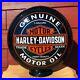 Harley Davidson Genuine Motor Oil Gas Pump Globe Includes Shipping