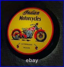 Harley-Davidson /Indian Motorcycle Chain Hanging Gas Pump Globe Light 2 In One