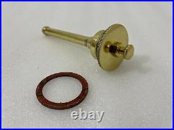 Harley Davidson J Jd F Fd 1916-1924 Priming Pump & Fuel Caps Brass & Gaskets