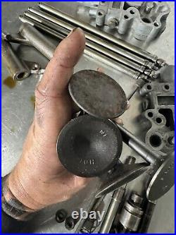 Harley Davidson shovelhead engine motor Pushrods Valves Oil Pump Rockers Shafts