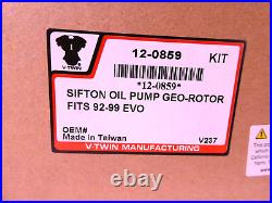 Harley Oil Pump FXR High Flow Billet EVO Sifton Dyna FXST FXD V-Twin 12-0859 Y1
