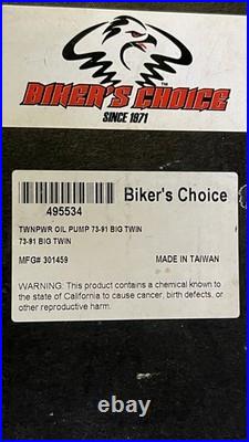 Harley davidson oil pump