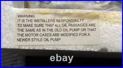 Harley davidson oil pump