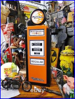 Immediate Delivery In Stock Harley Davidson Gas Pump Lamp American Goods Davidso Immediate Delivery In Stock Harley Davidson Gas Pump Lamp American Goods Davidso