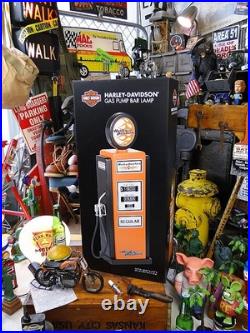 Immediate Delivery In Stock Harley Davidson Gas Pump Lamp American Goods Davidso