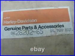 NOS OEM Harley Davidson Oil Pump 26202-65 Panhead