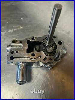 OEM Knucklehead Oil pump late style PERFECT CHROME complete
