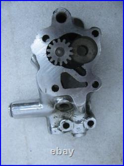Original Harley Davidson Oil Pump 1940's Knucklehead old chrome