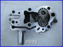 Original Harley Davidson Oil Pump 1940's Knucklehead old chrome