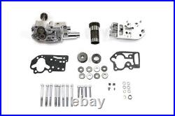Polished Oil Pump Assembly with Breather fits Harley-Davidson