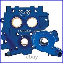 S&S CYCLE 310-0732 TC3 Oil Pump and Cam Support Plate Kit for 07-17 Twin Cam