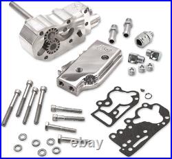 S & S Cycle Billet Oil Pump Kit/Universal Cover Polished 31-6205 Big Twin 92-99