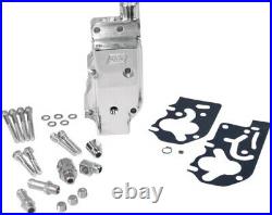 S&S Cycle HVHP Polished Billet Oil Pump with Universal Cover for 92-99 Harleys