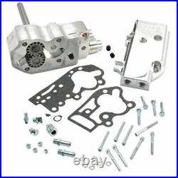 S&S Polished Billet Aluminum Oil Pump Kit Harley Shovelhead Evo Evolution