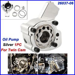 Silver High Volume Oil Pump For Harley Dyna Softail Touring 07-17 Dyna 2006
