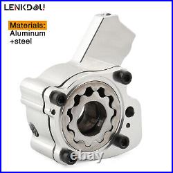 Silver High Volume Oil Pump For Harley Dyna Softail Touring 07-17 Dyna 2006