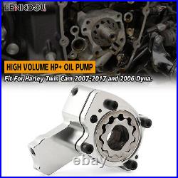 Silver High Volume Oil Pump For Harley Dyna Softail Touring 07-17 Dyna 2006