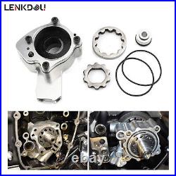 Silver High Volume Oil Pump For Harley Dyna Softail Touring 07-17 Dyna 2006
