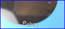 Vintage Harley Davidson Motorcycles Porcelain Gas Pump Plate Sign