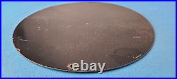 Vintage Harley Davidson Motorcycles Porcelain Gas Pump Plate Sign