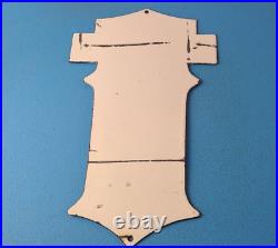 Vintage Harley Davidson Motorcycles Sign Display Gas Pump Porcelain Sign