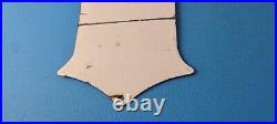 Vintage Harley Davidson Motorcycles Sign Display Gas Pump Porcelain Sign