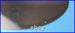 Vintage Harley Davidson Motorcycles Sign Genuine Parts Gas Pump Porcelain Sign
