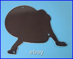 Vintage Harley Davidson Motorcycles Sign Porcelain Gas Pump Sign