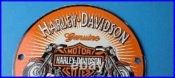Vintage Harley Davidson Motorcycles Sign Spark Plugs Gas Pump Porcelain Sign