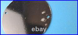 Vintage Harley Davidson Motorcycles Sign Spark Plugs Gas Pump Porcelain Sign