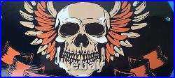 Vintage Harley Davidson Motorcycles Sign Sturgis Rally Gas Pump Porcelain Sign