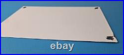 Vintage Harley Davidson Porcelain Motorcycles USA Parts Service Gas Pump Sign